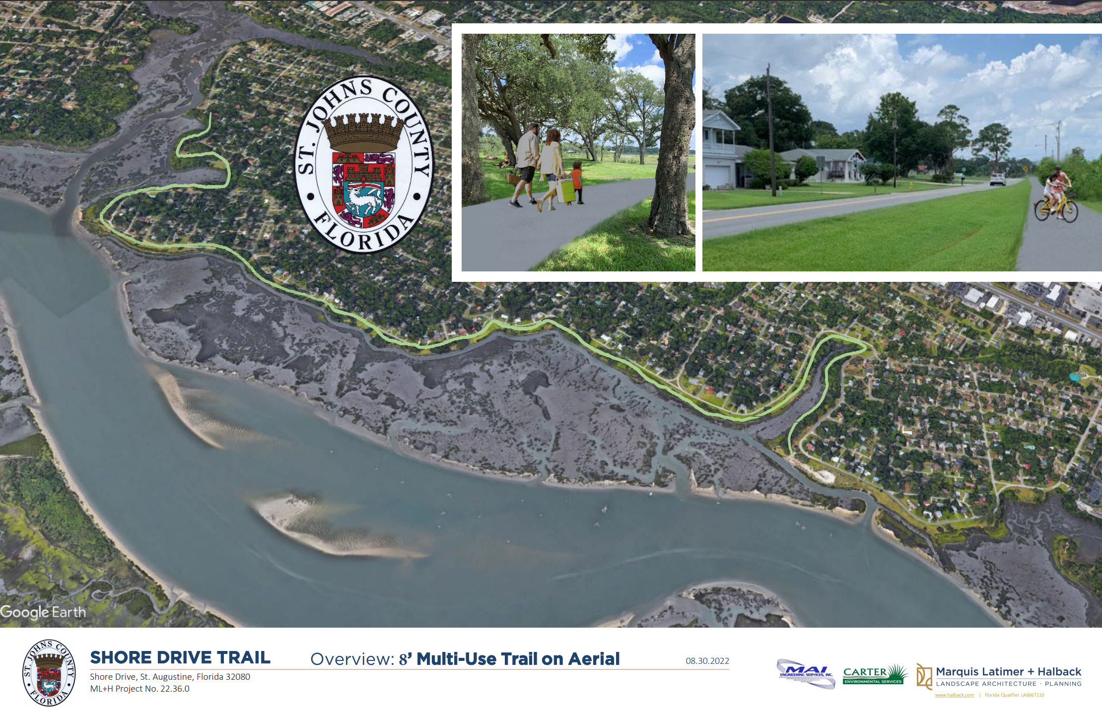 County Advances Shore Drive Trail Project, Honoring Legacy of Late Commissioner Paul Waldron
