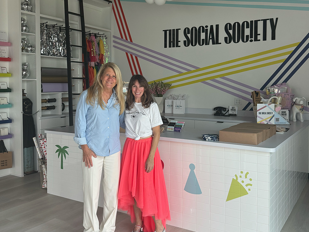 Commissioner Krista Joseph attending Social Society ribbon cutting