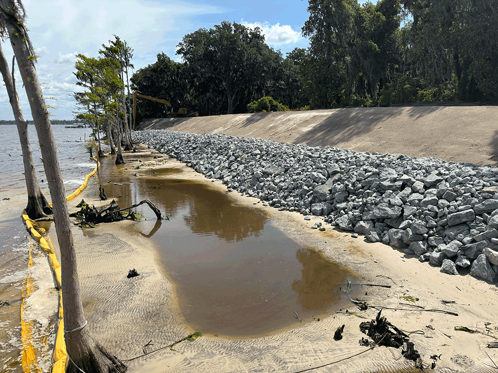 SJC Receives Resiliency Award for Alpine Groves Park Shoreline Restoration Project