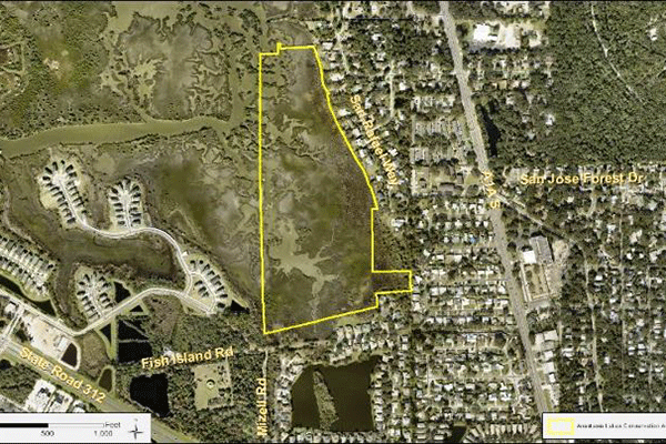 Anastasia Lakes map