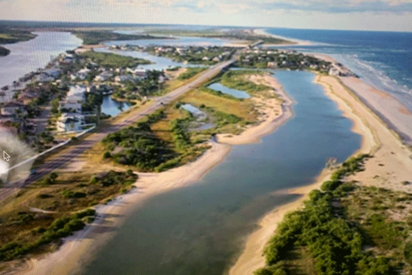 Summer Haven River aerial view